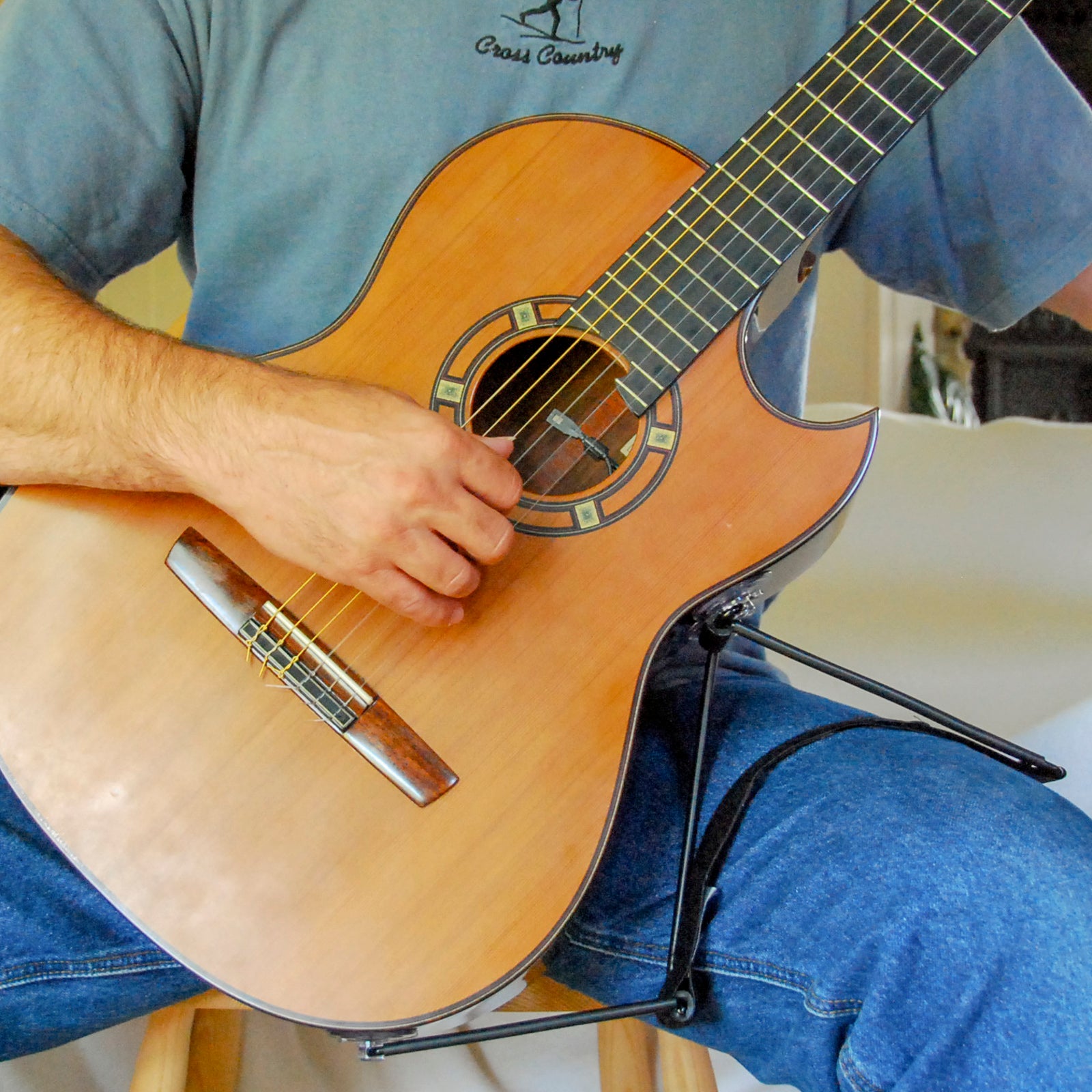 A-Frame Guitar Support