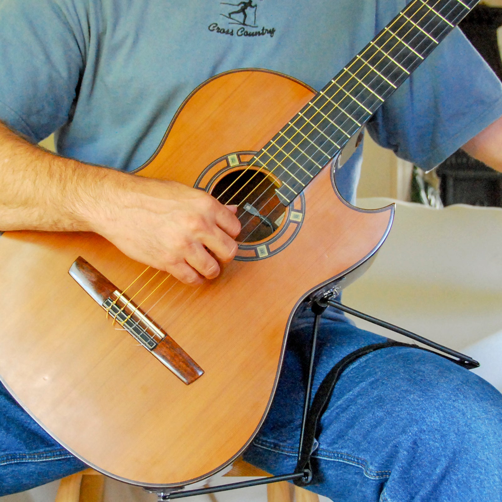 A-Frame Guitar Support