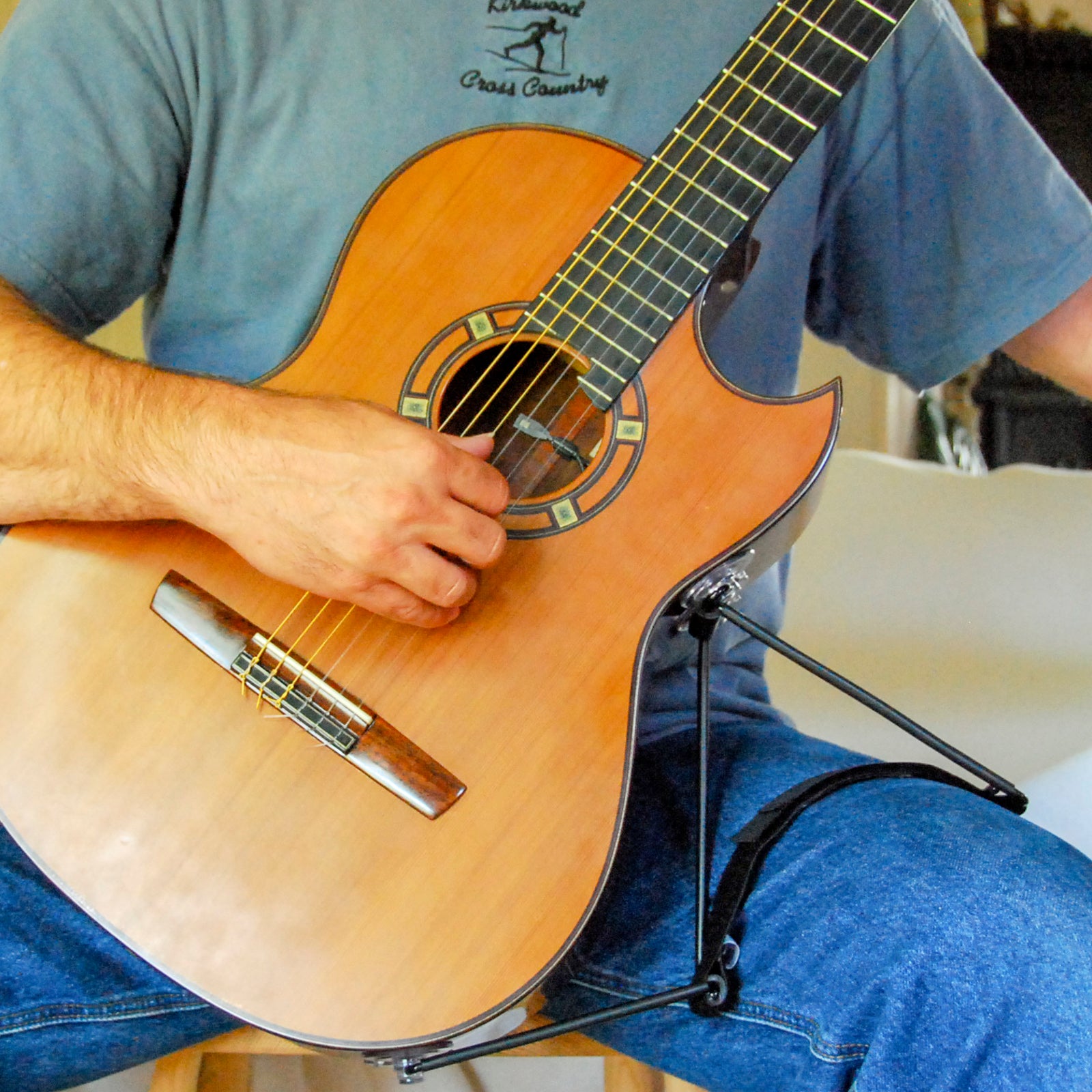 A-Frame Guitar Support